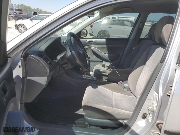 2005 Honda Civic Sdn VP SSRSv with VIN 2HGES16425H602998, listed as a Copart auction lot 75051764 with 219,633 mi miles and Clean Title. Bid and sale history available at carsss.com. Image 7.