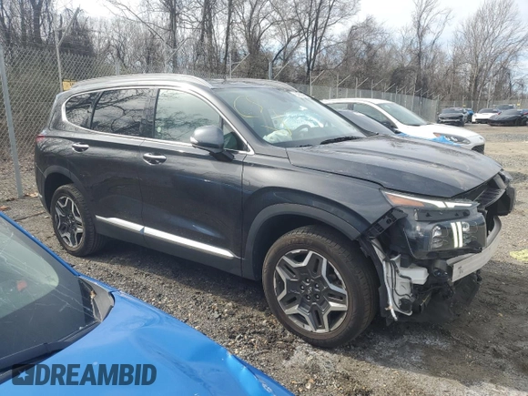 2023 Hyundai Santa Fe Limited with VIN 5NMS4DAL5PH531525, listed as a Copart auction lot 49928865 with 59,827 mi miles and Salvage Title. Bid and sale history available at carsss.com. Image 4.