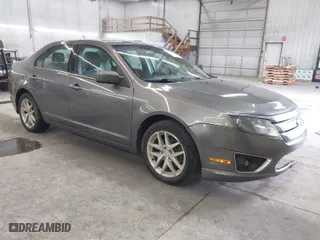 2012 Ford Fusion SEL with VIN 3FAHP0JA4CR447527, listed as a IAAI auction lot 41005636 with 263,443 mi miles. Bid and sale history available at carsss.com. Image 1.