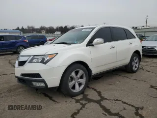 2013 Acura MDX Tech Pkg with VIN 2HNYD2H39DH524356, listed as a Copart auction lot 44052495 with 93,057 mi miles and Salvage Title. Bid and sale history available at carsss.com. Image 1.