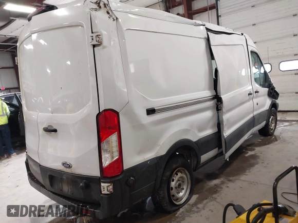 2019 Ford Transit with VIN 1FTYR2CM4KKA35599, listed as a IAAI auction lot 41595455 with 222,851 mi miles. Bid and sale history available at carsss.com. Image 4.