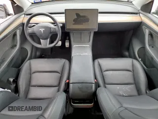 2022 Tesla Model Y Performance with VIN 7SAYGDEF1NF535286, listed as a Copart auction lot 62082545 with 16,387 mi miles and Salvage title. Bid and sale history available at DreamBid. Image 8.