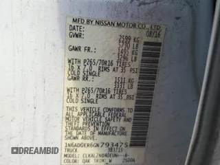 2016 Nissan Frontier S z VIN 1N6AD0ER6GN793475, wystawiony jako Copart lot #85537874 z przebiegiem 86 006 mil mil oraz Szkoda całkowita • Salvage title. Historia ofert i sprzedaży dostępna na DreamBid. Obrazek 13.