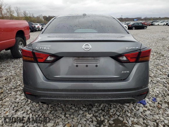 2019 Nissan Altima 2.5 Platinum with VIN 1N4BL4FW4KN305063, listed as a Copart auction lot 80710064 with 75,800 mi miles and Salvage Title. Bid and sale history available at carsss.com. Image 6.