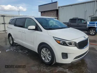 2018 Kia Sedona LX with VIN KNDMB5C12J6386786, listed as a Copart auction lot 52376775 with 140,750 mi miles and Salvage Title. Bid and sale history available at DreamBid. Image 4.