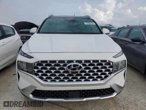 2023 Hyundai Santa Fe Hybrid Limited with VIN 5NMS5DA14PH019234, listed as a Copart auction lot 76392824 with 6,884 mi miles and Salvage Title. Bid and sale history available at carsss.com. Image 5.