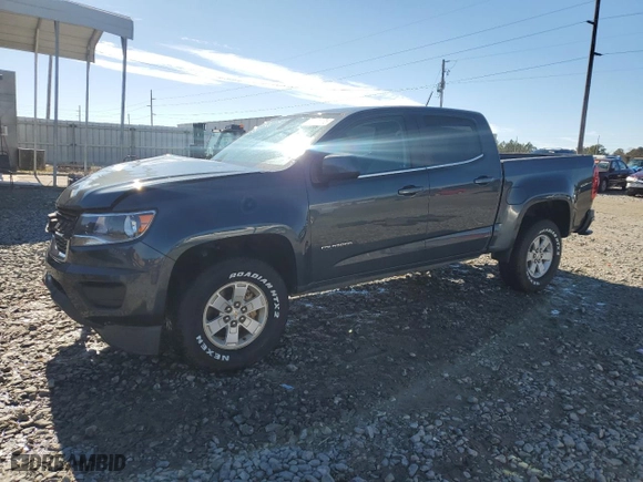2020 Chevrolet Colorado 2WD Work Truck with VIN 1GCGSBEA8L1143993, listed as a Copart auction lot 88061565 with 111,906 mi miles and Salvage Title. Bid and sale history available at carsss.com. Image 1.