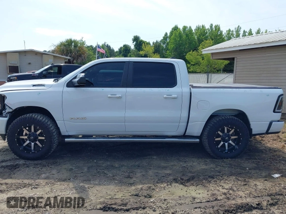 2019 Ram 1500 Big Horn with VIN 1C6SRFFT4KN649669, listed as a IAAI auction lot 42260131 with 85,009 mi miles and . Bid and sale history available at DreamBid. Image 14.