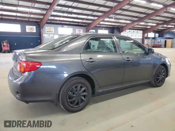 2009 Toyota Corolla with VIN JTDBL40E099021569, listed as a Copart auction lot 53138335 with 131,373 mi miles and Salvage Title. Bid and sale history available at carsss.com. Image 3.