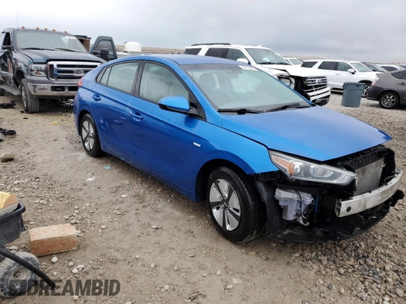 2017 Hyundai Ioniq Blue z VIN KMHC65LC7HU030806, wystawiony jako Copart lot #42713415 z przebiegiem 187 455 mil mil oraz Szkoda całkowita • Salvage title. Historia ofert i sprzedaży dostępna na DreamBid. Obrazek 4.
