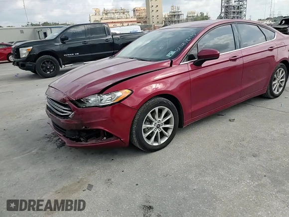 2017 Ford Fusion SE with VIN 3FA6P0HD2HR240357, listed as a Copart auction lot 57470115 with 106,987 mi miles and Salvage title. Bid and sale history available at DreamBid. Image 13.