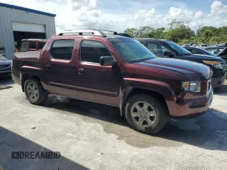 2008 Honda Ridgeline RTX with VIN 2HJYK16348H504882, listed as a Copart auction lot 75592294 with 97,740 mi miles and Salvage Title. Bid and sale history available at carsss.com. Image 4.