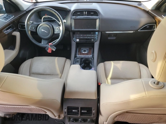 2017 Jaguar F-PACE 20d Prestige with VIN SADCK2BN2HA086479, listed as a Copart auction lot 53671015 with 77,453 mi miles and Clean Title. Bid and sale history available at carsss.com. Image 8.