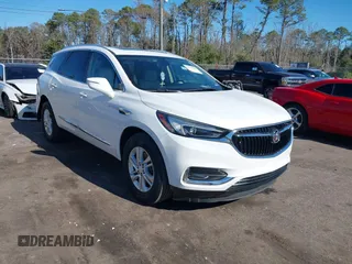 2019 Buick Enclave Essence with VIN 5GAEVAKW4KJ147984, listed as a IAAI auction lot 41291205 with 107,796 mi miles and . Bid and sale history available at carsss.com. Image 1.