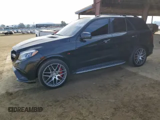 2017 Mercedes-Benz GLE 63 S AMG with VIN 4JGDA7FB1HA816734, listed as a Copart auction lot 42774175 with 57,466 mi miles and Salvage title. Bid and sale history available at DreamBid. Image 1.