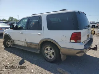 2003 Ford Expedition Eddie Bauer с VIN 1FMPU17L33LC58553, выставлен на аукционе Copart как лот 54033035 с пробегом 280 930 миль миль и Списание • Salvage title. История ставок и продаж доступна на DreamBid. Изображение 2.