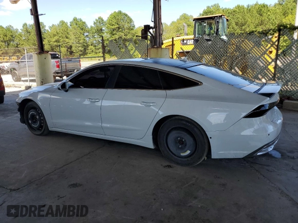 2019 Audi A7 Prestige with VIN WAUS2AF23KN064828, listed as a Copart auction lot 51210704 with 105,037 mi miles and Salvage Title. Bid and sale history available at carsss.com. Image 2.