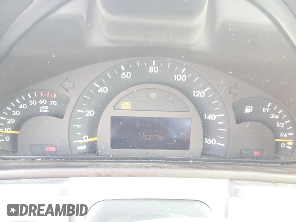 2003 Mercedes-Benz C 230 Kompressor with VIN WDBRF40J83A498208, listed as a Copart auction lot 82316794 with 253,174 mi miles and Salvage Title. Bid and sale history available at DreamBid. Image 9.