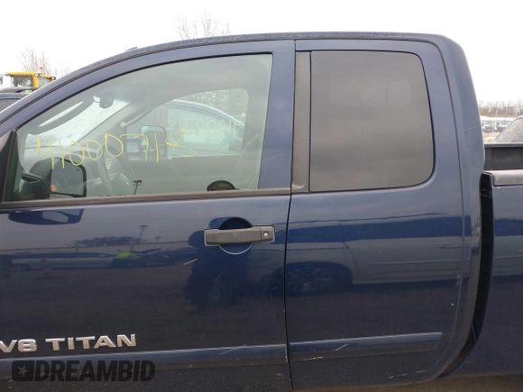 2008 Nissan Titan SE with VIN 1N6AA06A38N352356, listed as a IAAI auction lot 41000718 with 157,029 mi miles. Bid and sale history available at carsss.com. Image 14.