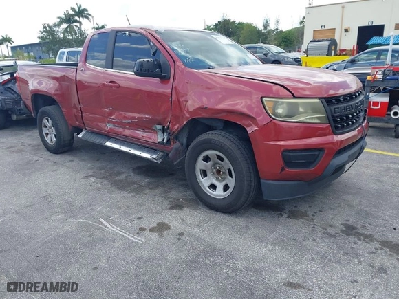 2015 Chevrolet Colorado 2WD Base with VIN 1GCHSAEA3F1235435, listed as a IAAI auction lot 42073726 with 79,700 mi miles. Bid and sale history available at carsss.com. Image 1.