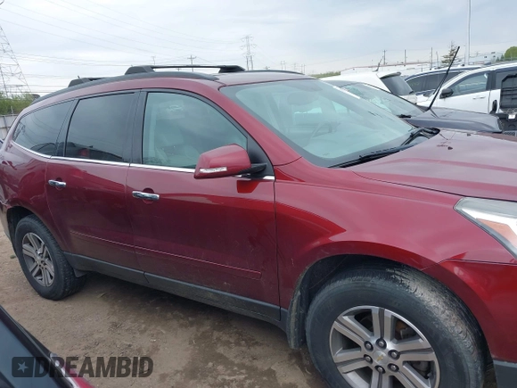 2017 Chevrolet Traverse LT with VIN 1GNKRHKD1HJ244573, listed as a IAAI auction lot 41997955 with 120,401 mi miles and . Bid and sale history available at DreamBid. Image 13.