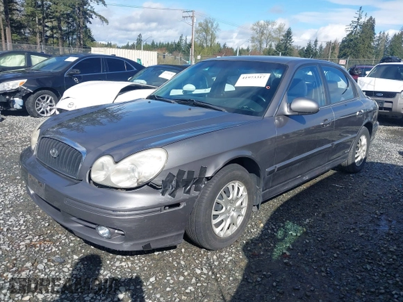 2004 Hyundai Sonata with VIN KMHWF25SX4A963868, listed as a IAAI auction lot 41973317 with 191,843 mi miles. Bid and sale history available at carsss.com. Image 17.