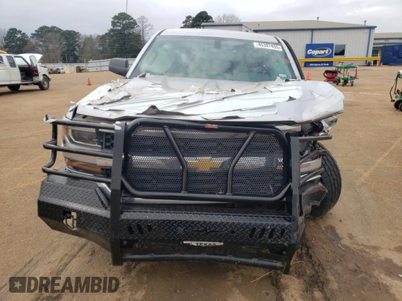 2017 Chevrolet Silverado 1500 Work Truck with VIN 1GCVKNEC8HZ383225, listed as a Copart auction lot 45397455 with 0 mi miles and Salvage Title. Bid and sale history available at carsss.com. Image 5.