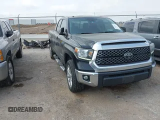 2018 Toyota Tundra SR with VIN 5TFRM5F17JX132111, listed as a IAAI auction lot 42269242 with 118,468 mi miles and . Bid and sale history available at DreamBid. Image 1.