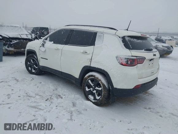 2018 Jeep Compass Latitude with VIN 3C4NJCBB8JT502584, listed as a IAAI auction lot 41559505 with 72,523 mi miles and . Bid and sale history available at DreamBid. Image 3.