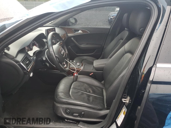 2013 Audi A6 Premium Plus with VIN WAUGGAFC4DN020341, listed as a Copart auction lot 62953025 with 170,124 mi miles and Salvage title. Bid and sale history available at DreamBid. Image 7.