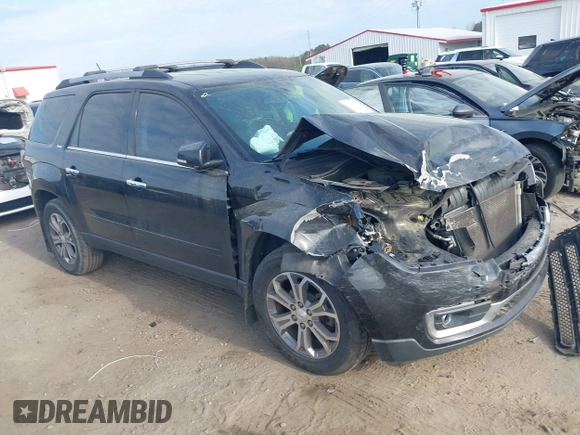 2015 GMC Acadia SLT with VIN 1GKKVRKD1FJ167957, listed as a IAAI auction lot 41898316 with 155,178 mi miles. Bid and sale history available at carsss.com. Image 1.