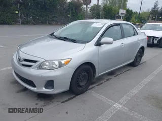 2011 Toyota Corolla L with VIN 2T1BU4EE9BC588160, listed as a IAAI auction lot 42072554 with 137,454 mi miles. Bid and sale history available at carsss.com. Image 2.