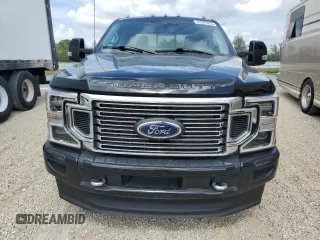 2022 Ford F-350 XL with VIN 1FT8W3DT3NEF75727, listed as a Copart auction lot 47227425 with 9,156 mi miles and Salvage title. Bid and sale history available at DreamBid. Image 5.