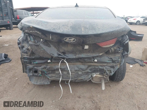 2016 Hyundai Elantra SE with VIN 5NPDH4AE5GH688876, listed as a IAAI auction lot 41545604 with 141,138 mi miles. Bid and sale history available at carsss.com. Image 16.
