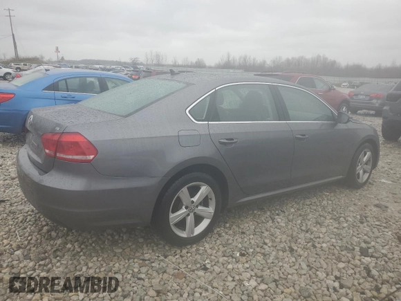 2012 Volkswagen Passat SE с VIN 1VWBP7A34CC052687, выставлен на аукционе Copart как лот 51536385 с пробегом 117 779 миль миль и Чистый • Clean title. История ставок и продаж доступна на DreamBid. Изображение 3.