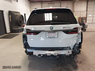 2024 BMW X7 M60i with VIN 5UX33EM04R9T72699, listed as a IAAI auction lot 41296464 with 39,785 mi miles. Bid and sale history available at carsss.com. Image 17.