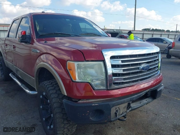 2013 Ford F-150 XL with VIN 1FTFW1EF0DFB44498, listed as a IAAI auction lot 40790405 with 172,247 mi miles. Bid and sale history available at carsss.com. Image 1.