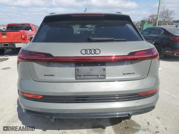 2022 Audi e-tron Chronos with VIN WA1VABGE7NB023359, listed as a Copart auction lot 47832655 with 25,759 mi miles and Clean Title. Bid and sale history available at carsss.com. Image 6.
