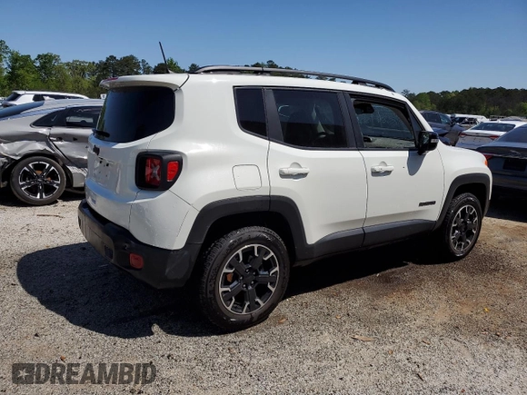 2023 Jeep Renegade Upland with VIN ZACNJDB19PPP72126, listed as a Copart auction lot 52075505 with 38,603 mi miles and Clean title. Bid and sale history available at DreamBid. Image 3.