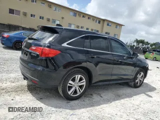 2013 Acura RDX Tech Pkg with VIN 5J8TB3H59DL015174, listed as a Copart auction lot 51805585 with 78,497 mi miles and Salvage Title. Bid and sale history available at carsss.com. Image 3.