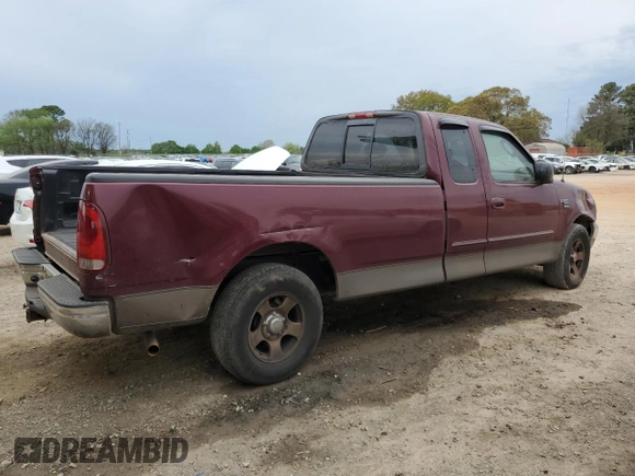 2003 Ford F-150 XL with VIN 1FTRX17L63NA96989, listed as a Copart auction lot 51501945 with 297,669 mi miles and Salvage Title. Bid and sale history available at carsss.com. Image 3.