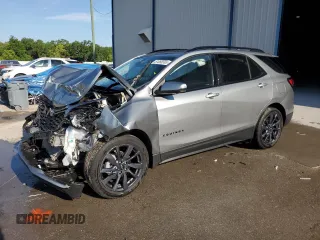 2023 Chevrolet Equinox RS with VIN 3GNAXMEG8PS130521, listed as a Copart auction lot 51066565 with 31,191 mi miles and Salvage Title. Bid and sale history available at carsss.com. Image 1.
