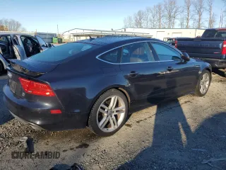 2014 Audi A7 Prestige with VIN WAU2MAFC8EN123024, listed as a Copart auction lot 42687595 with Not provided miles and Clean title. Bid and sale history available at DreamBid. Image 3.