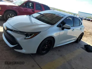 2021 Toyota Corolla Hatchback SE with VIN JTNB4MBE5M3145158, listed as a Copart auction lot 67862394 with 38,685 mi miles and Salvage Title. Bid and sale history available at carsss.com. Image 1.