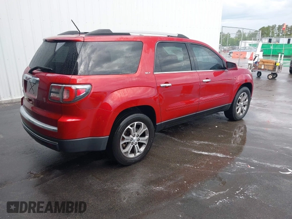 2014 GMC Acadia SLT with VIN 1GKKRRKD6EJ154317, listed as a IAAI auction lot 42104883 with 182,325 mi miles. Bid and sale history available at carsss.com. Image 4.