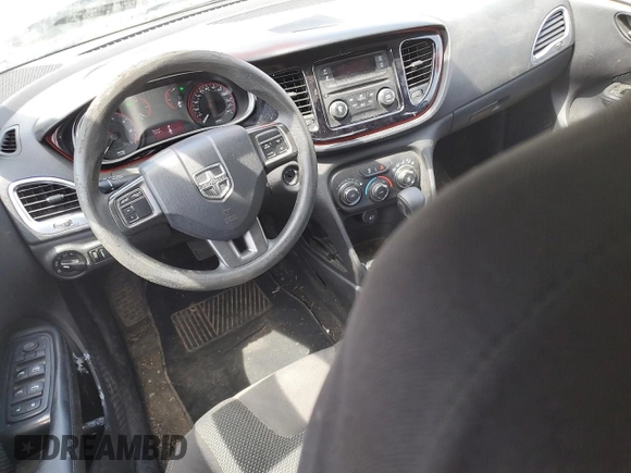 2015 Dodge Dart SXT with VIN 1C3CDFBB2FD146196, listed as a Copart auction lot 54125425 with 137,820 mi miles and Salvage title. Bid and sale history available at DreamBid. Image 8.