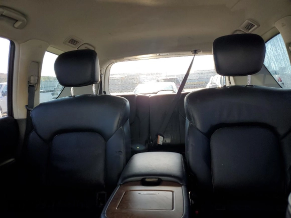 2022 Nissan Armada SL with VIN JN8AY2BA8N9392800, listed as a Copart auction lot 80012624 with 62,475 mi miles and Salvage Title. Bid and sale history available at carsss.com. Image 10.