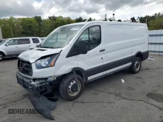 2019 Ford Transit z VIN 1FTYR1YMXKKB37492, wystawiony jako Copart lot #56231695 z przebiegiem Nie podano mil oraz Szkoda całkowita • Salvage title. Historia ofert i sprzedaży dostępna na DreamBid. Obrazek 1.