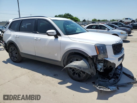 2021 Kia Telluride EX with VIN 5XYP3DHC7MG156788, listed as a Copart auction lot 54816395 with 78,656 mi miles and Salvage title. Bid and sale history available at DreamBid. Image 4.
