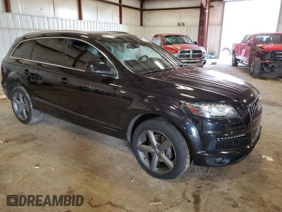 2015 Audi Q7 3.0T Vorsprung Edition with VIN WA1WGCFE3FD024847, listed as a Copart auction lot 65561954 with 0 mi miles and Clean Title. Bid and sale history available at carsss.com. Image 4.